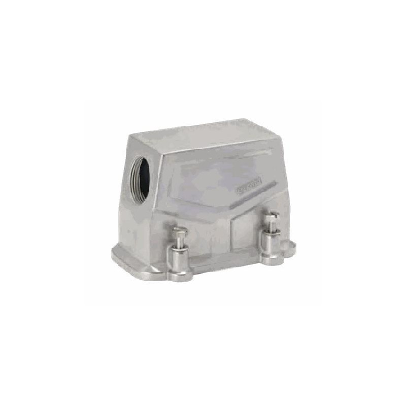 Capot 16B, Aluminium moulé sous pression, IP65, Sortie horizontale, M40
